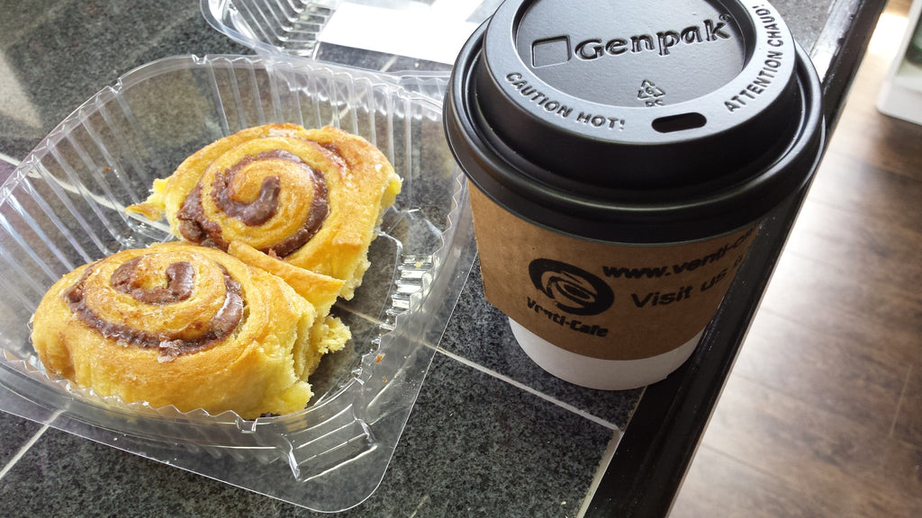 Combo- Cinnabon and 10 oz Coffee